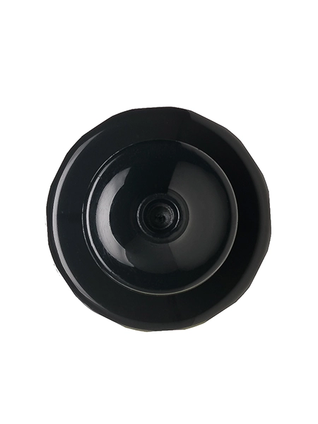 Black PP Plastic 28-410 Push/pull Lid – L657BK