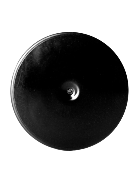 Black PP Plastic Smooth Skirt Screw Cap – L802BK