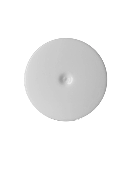 White PP Plastic Smooth Skirt Screw Cap – L802WH