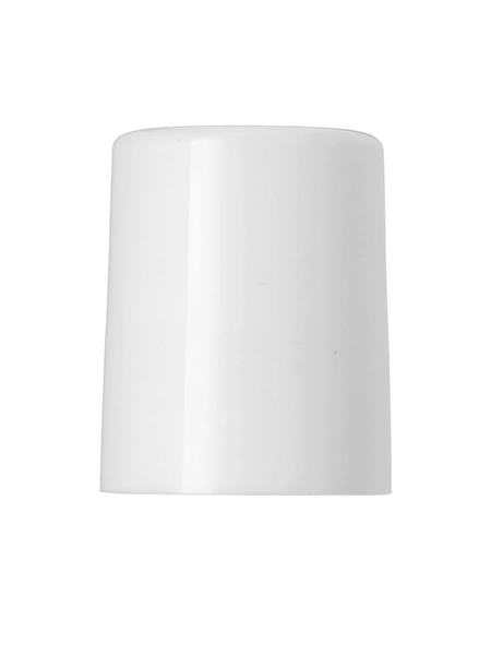 White PP Plastic Smooth Skirt Screw Cap – L806WH