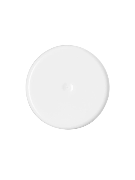 White PP Plastic Smooth Skirt Screw Cap – L806WH