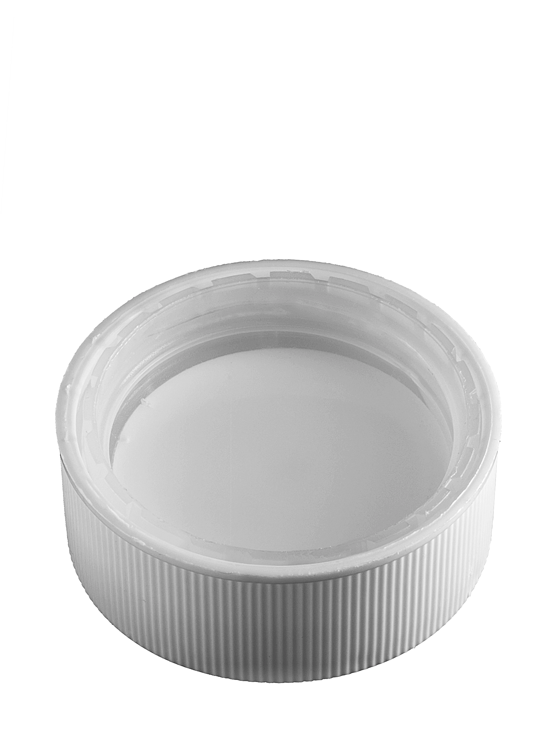 White PP Plastic 38-400 Child-Resistant Cap – L808WHF19