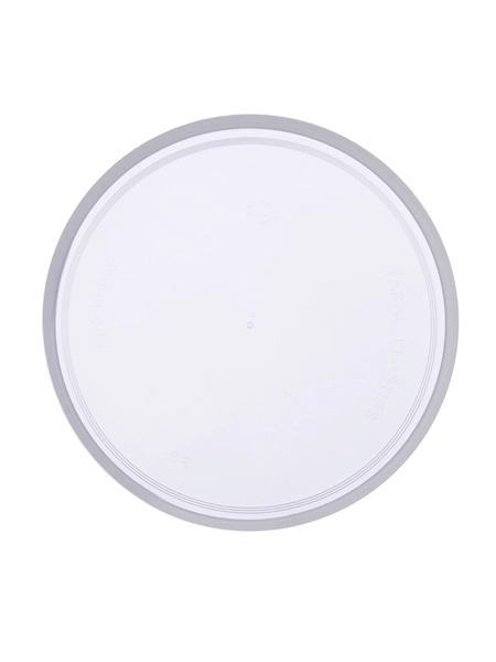 Natural-Colored PP Plastic 89-400 Smooth Skirt Unlined Lid – L820T
