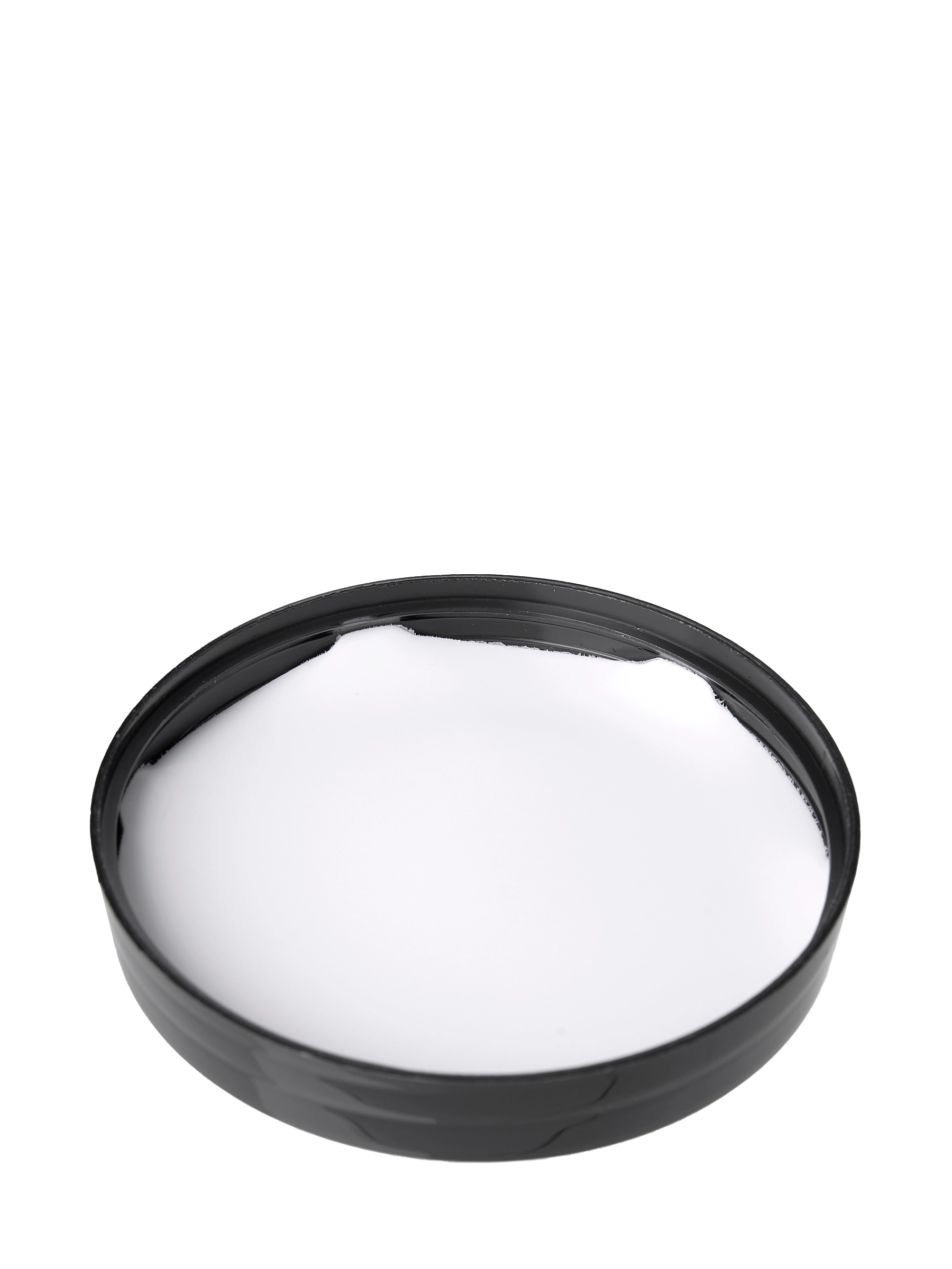 Black PP Plastic 89-400 Smooth Skirt Lid – L826BKF2
