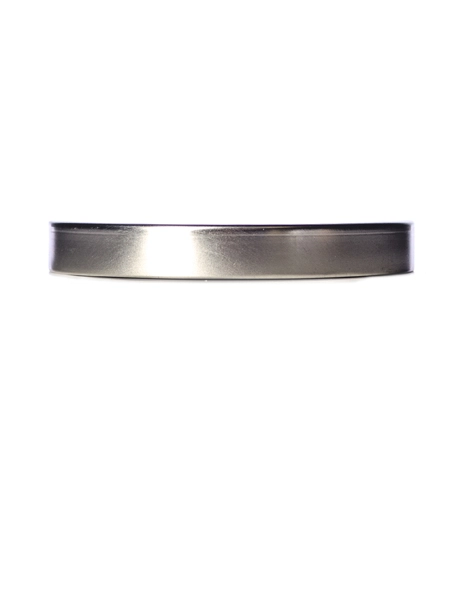 Silver Metal 70-400 Smooth Skirt Unishell Lid – L835S