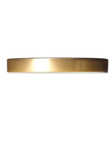 Gold metal 89-400 smooth skirt unishell lid with foam liner