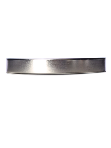 Silver Metal 89-400 Smooth Skirt Unishell Lid – L837S