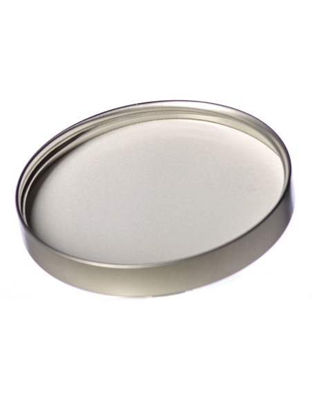 Silver Metal 89-400 Smooth Skirt Unishell Lid – L837S