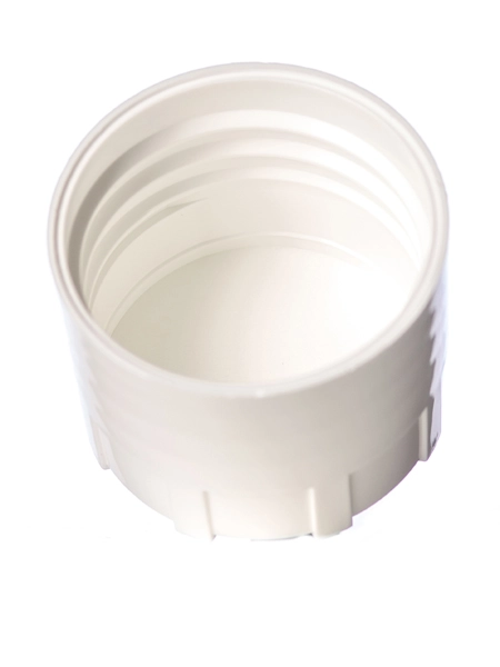 White PP Plastic 38-430 Buttress Cap – L873