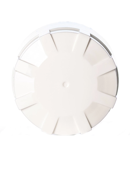 White PP Plastic 38-430 Buttress Unlined Cap – L875WH