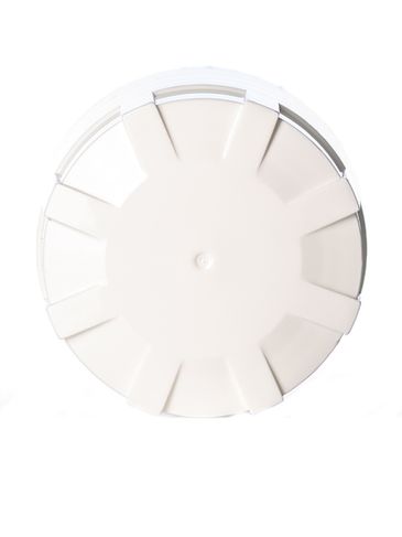 White PP plastic 38-430  buttress unlined cap