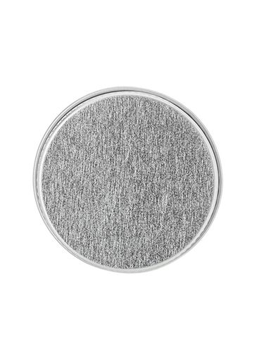 Silver metal 45-400 lid with foam liner