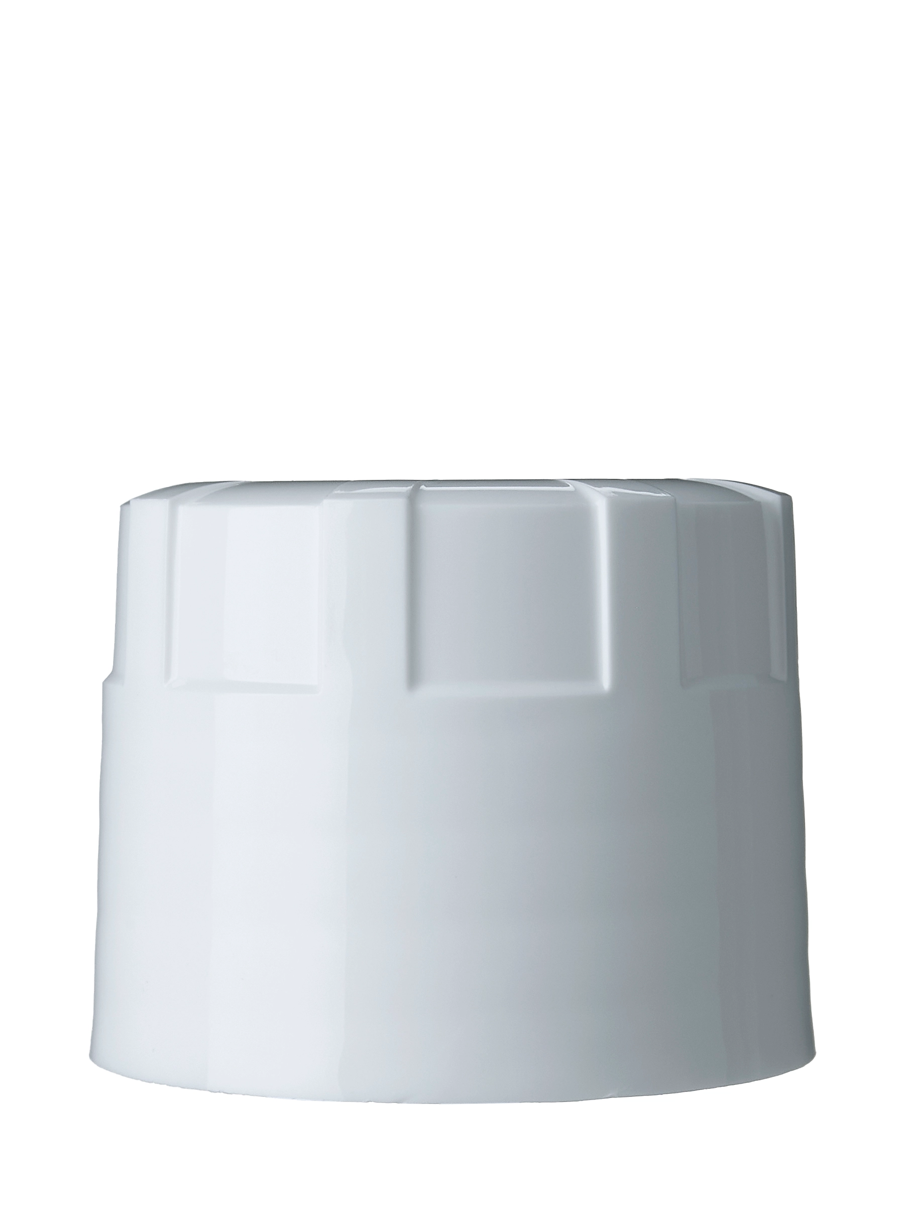 White PP Plastic 38-430 Buttress Lid – L878WHH8