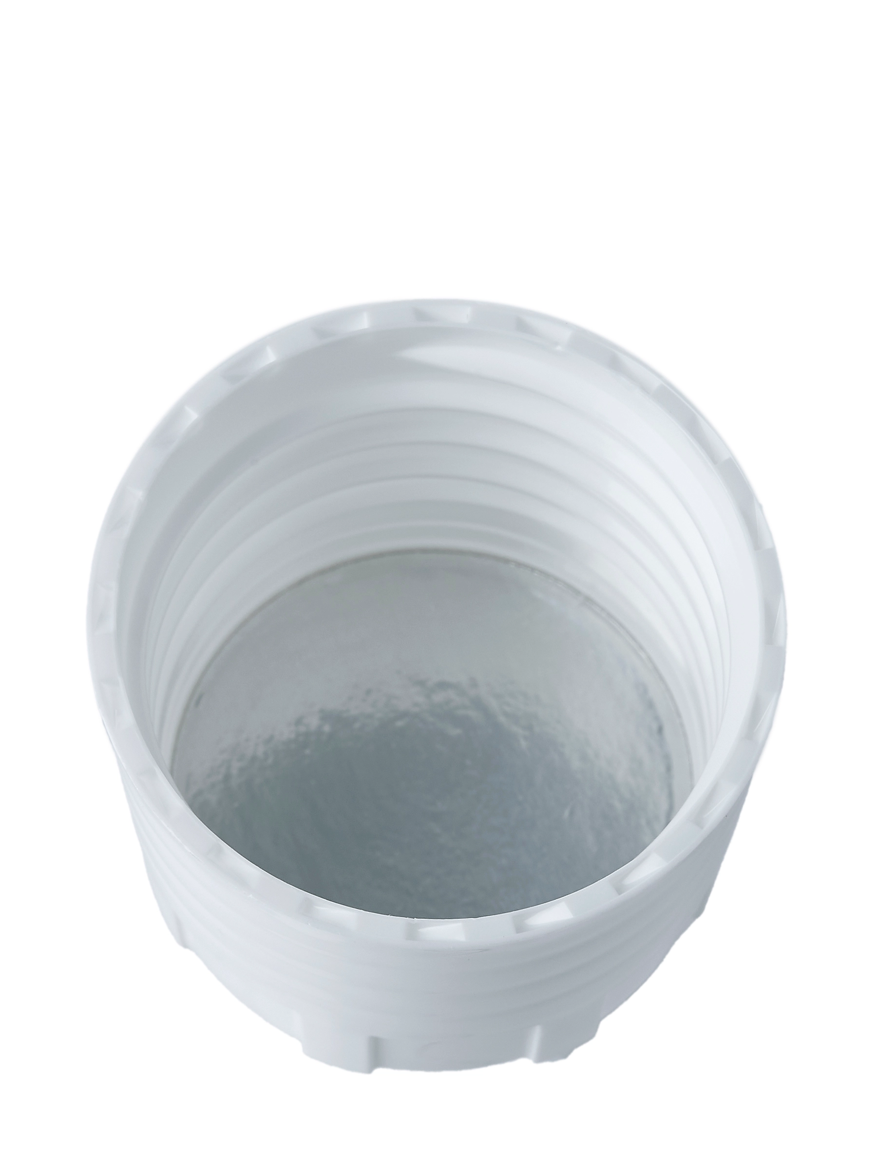 White PP Plastic 38-430 Buttress Lid – L878WHH8