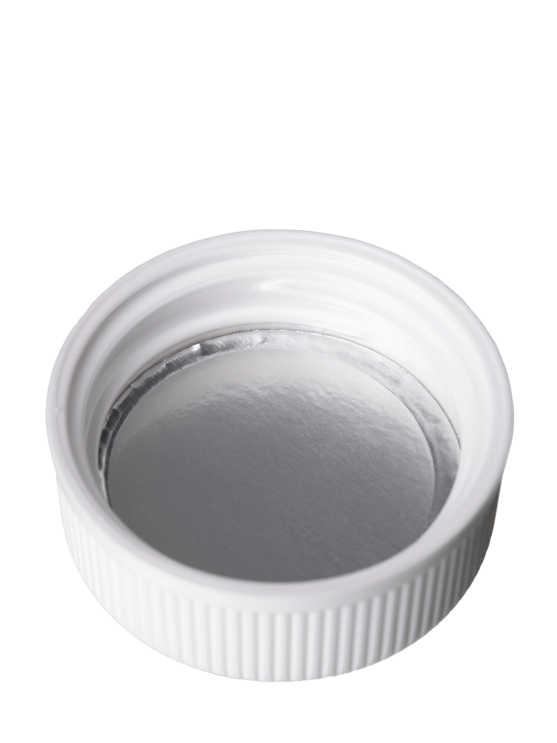 White PP Plastic 38-400 Child-Resistant Lid – L936WHH32