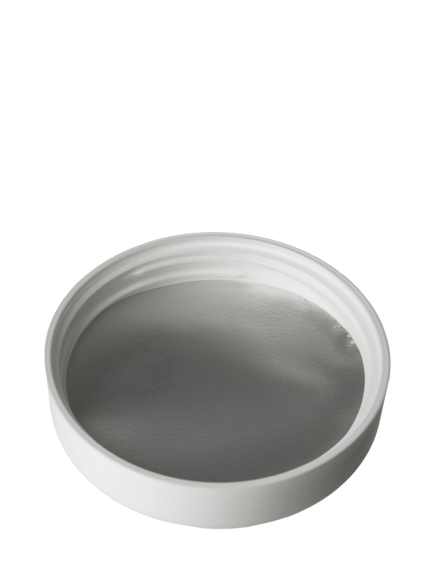 White PP Plastic 58-400 Child-Resistant Smooth Pictorial Lid – L941WHH28