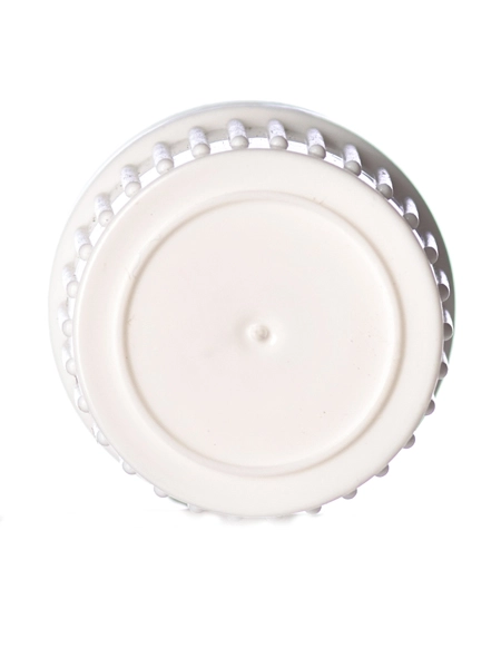 White PP Plastic 18 mm Tamper-Evident Dropper Cap – L958WH