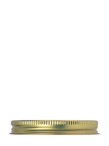 Gold metal 70-400 lid with standard plastisol liner