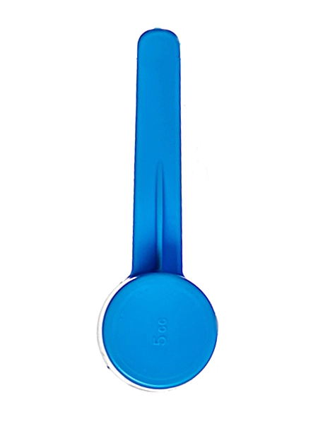 5 cc Blue Plastic Scoop – M001B