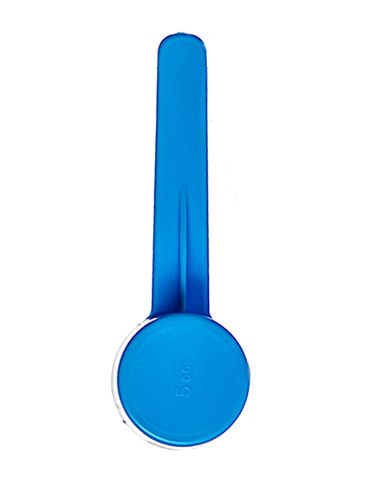 5 cc blue plastic scoop