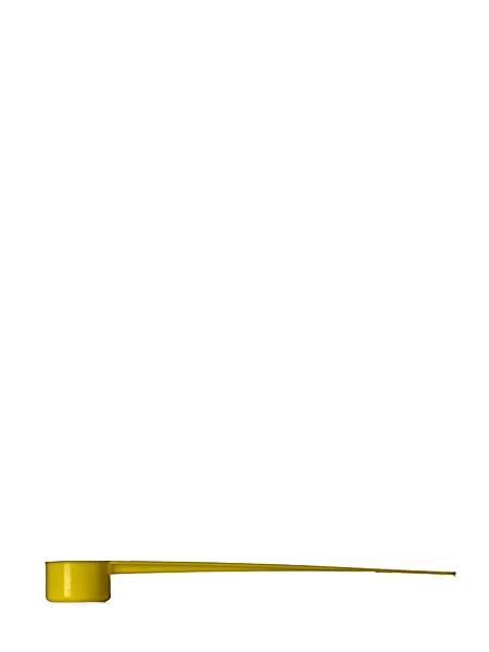 1 Tsp Yellow Plastic Scoop – M001Y