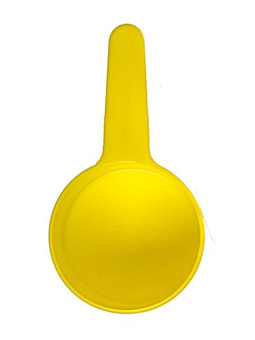 1 oz yellow plastic scoop
