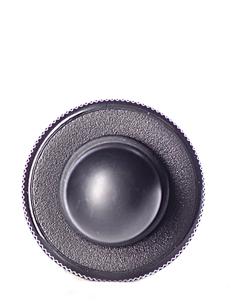 Black PP Plastic 24-400 Ribbed Skirt Dropper Assembly – M004