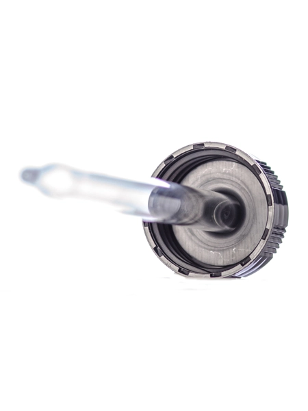 Black PP Plastic 22-400 Semi-Ribbed Skirt Dropper Assembly – M005-4
