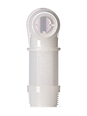 3/4 inch natural-colored plastic Flo-Rite spigot