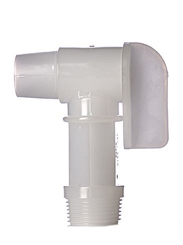 3/4 inch natural-colored plastic Flo-Rite spigot