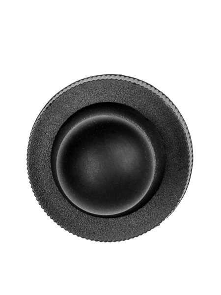 Black PP Plastic 18-400 Ribbed Skirt Dropper Assembly – M1234BK