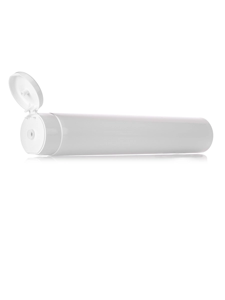 6 oz Glossy White LDPE Plastic 5-Layer Tube – M1303WH
