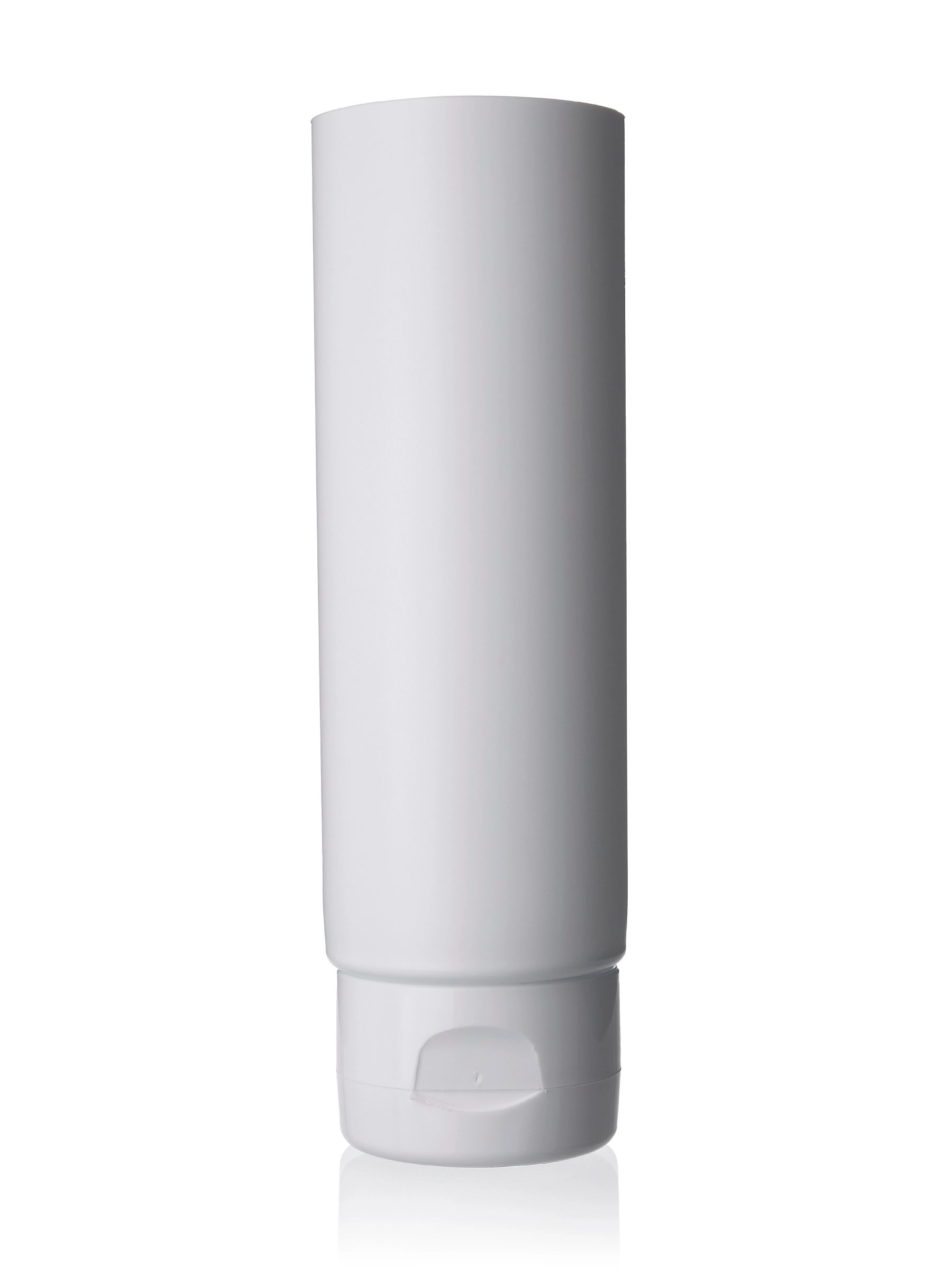 2 oz Glossy White LDPE Plastic 5-Layer Tube – M1309WH