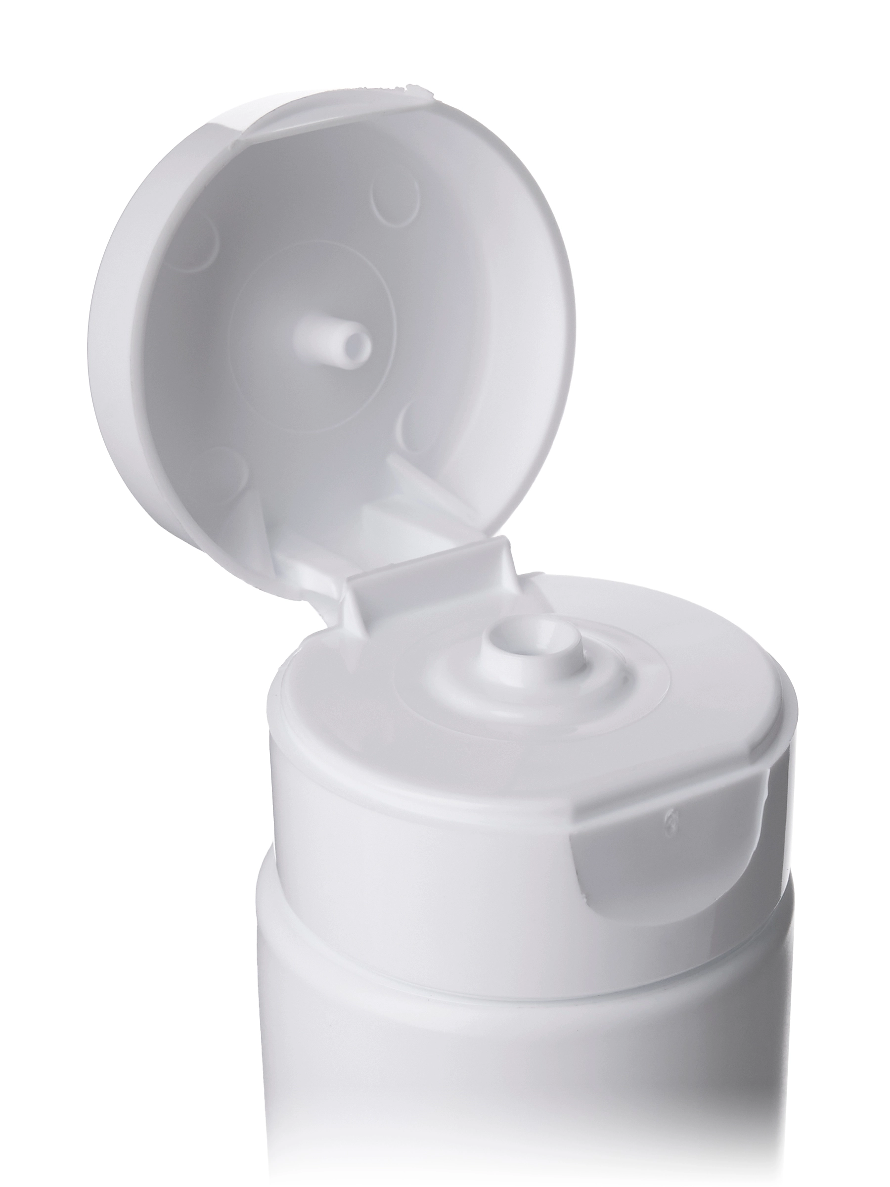 2 oz Glossy White LDPE Plastic 5-Layer Tube – M1309WH