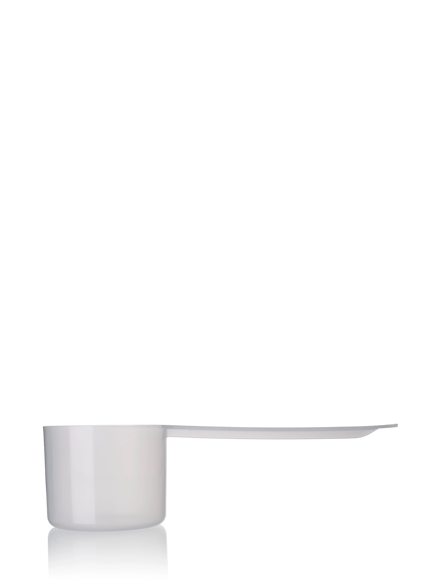 55 cc Natural-Colored PP Plastic Scoop – M1515NT