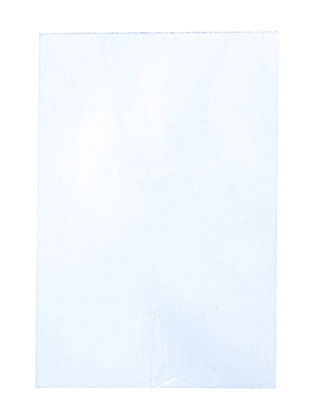 48 mm x 74 mm Clear PVC Plastic Non-Perforated Shrink Band – M161