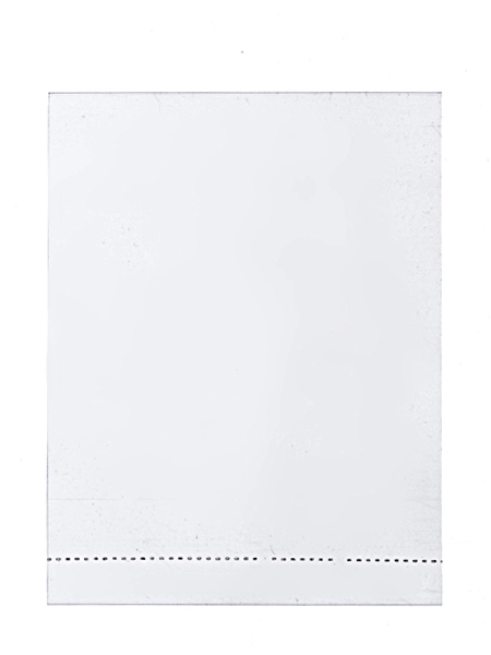 72 mm x 55 mm Clear PVC Plastic Perforated Shrink Band – M162