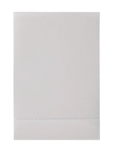 45mm x 30mm clear PVC plastic perforated shrink band