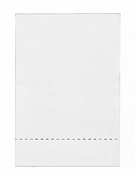 38 mm x 25 mm Clear PVC Plastic Perforated Shrink Band – M167