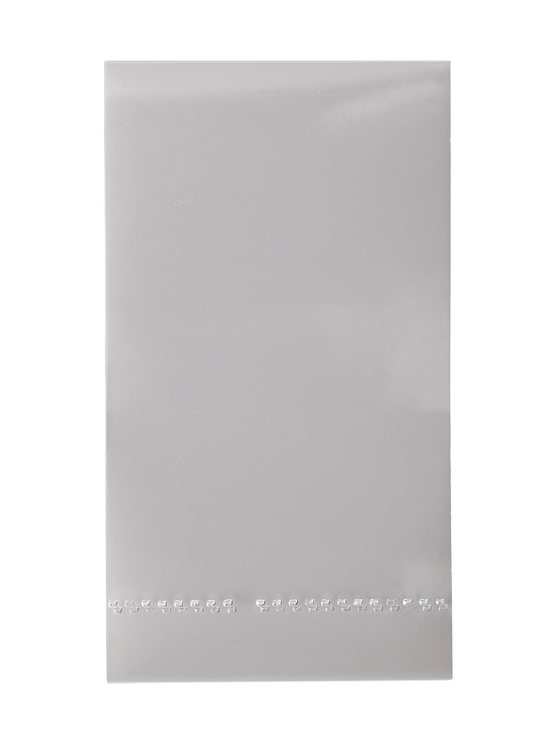50 mm x 27 mm Clear PVC Plastic Perforated Shrink Band – M168CL