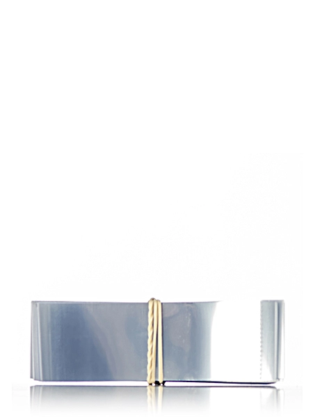 88 mm x 28 mm Clear PVC Plastic Perforated Shrink Band – M169