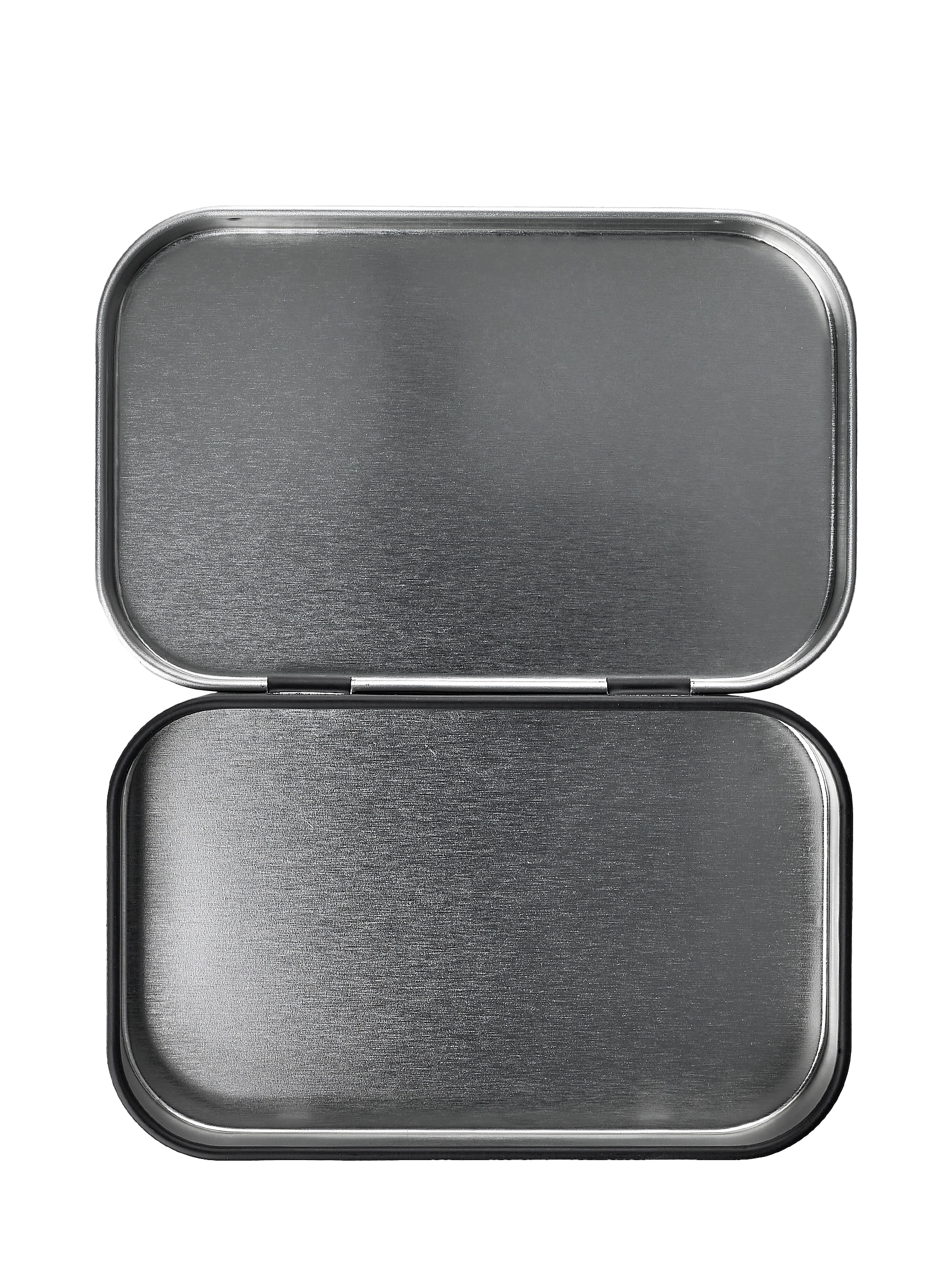 3.70 x 2.28 x 0.82 Inch Black Tin-Plated Steel Rectangular Tin – M1748BK
