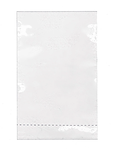 57 mm x 36 mm Clear PVC Plastic Perforated Shrink Band – M175