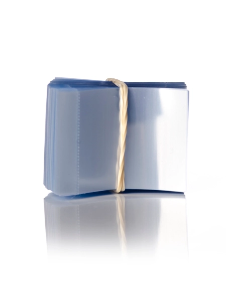 48 mm x 30 mm Clear PVC Plastic Perforated Shrink Band – M176