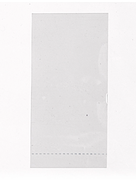 66 mm x 32 mm Clear PVC Plastic Perforated Shrink Band – M190