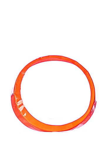 192 mm x 25 mm red plastic preformed shrink band