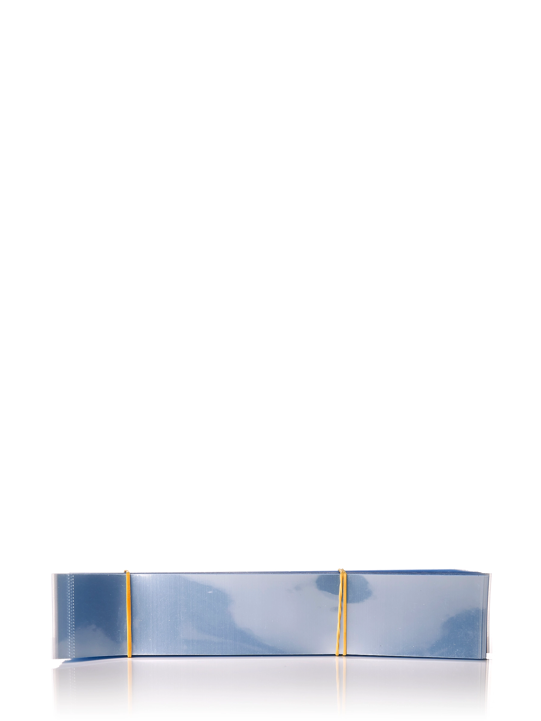 190 mm x 35 mm Clear PVC Plastic Perforated Shrink Band for Tubs – M192CL