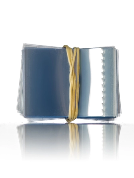 35 mm x 25 mm Clear PVC Plastic Perforated Shrink Band – M193