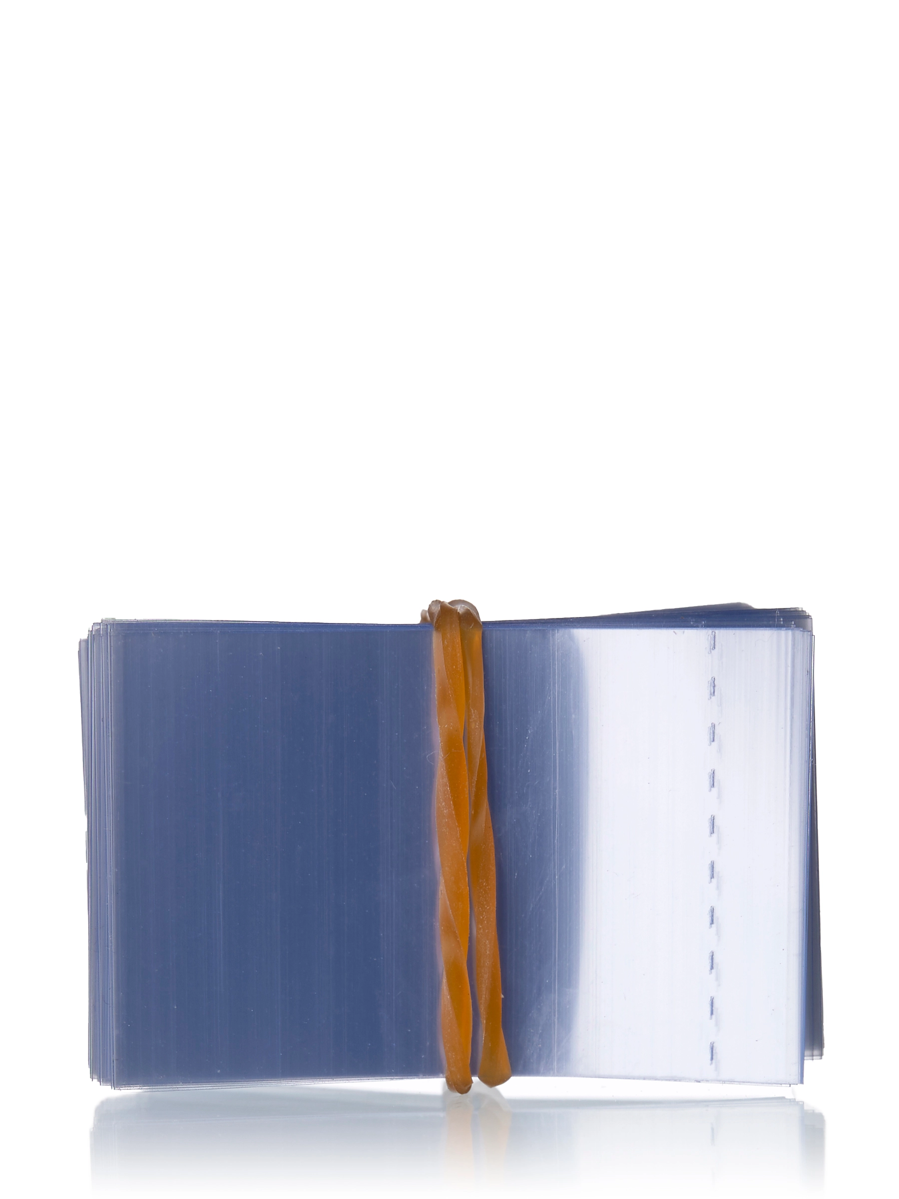 38 mm x 25 mm Clear PVC Plastic Perforated Shrink Band – M19407CL