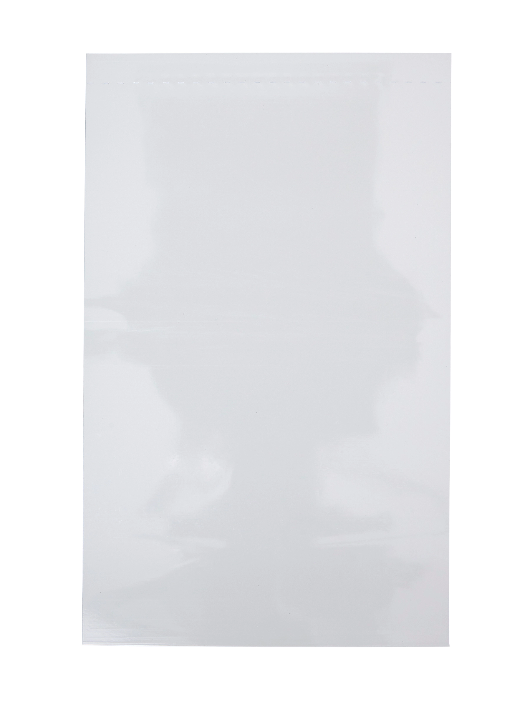 97 mm x 60 mm Clear PVC Plastic Perforated Shrink Band – M19409CL